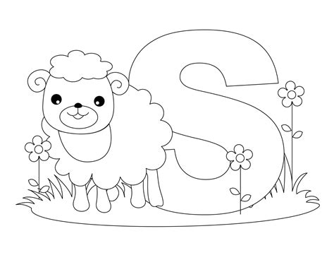 Alphabet Colouring Pages Worksheet24