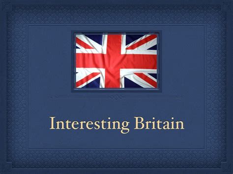 Interesting Facts About Britain Teaching Resources