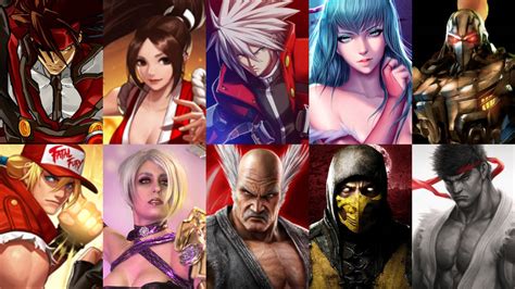 Top 10 Best Fighting Game Characters Of All Time By Herocollector16 On