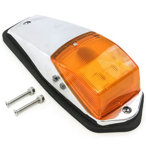 1 Cab Marker Light Chrome With 31 Ultra Bright Led Lamps Compatible