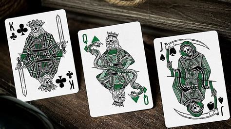 666 Playing Cards Purple And Green Vanishing Inc Magic Shop