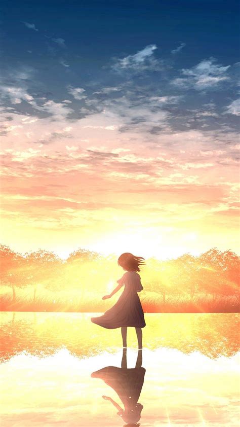 Loneliness Sunset 4k Anime Wallpapers Wallpaper Cave