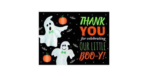Halloween Thank You Card For Boy Uk