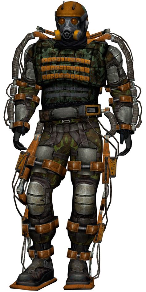 Stalker Freedom Exoskeleton Minecraft Skin