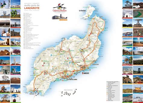 Lanzarote is an island that contains a little bit of everything and is often a magnet for those travelers and explorers. Lanzarote map | Canary islands spain, Lanzarote