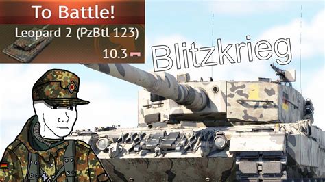 The Blitzkrieg Ballet: Lightning-Fast Germany Tanks Grinding - YouTube