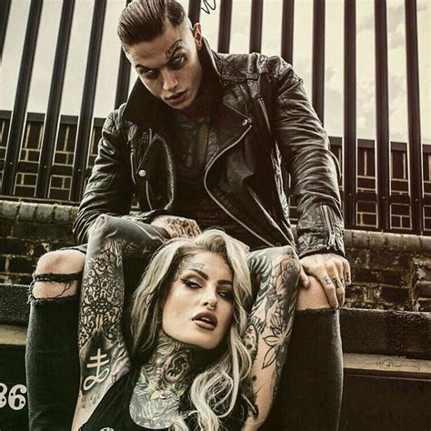 Tattooed Couples Photography Couple Photography Tattoo Girl Wallpaper Girl Face Tattoo