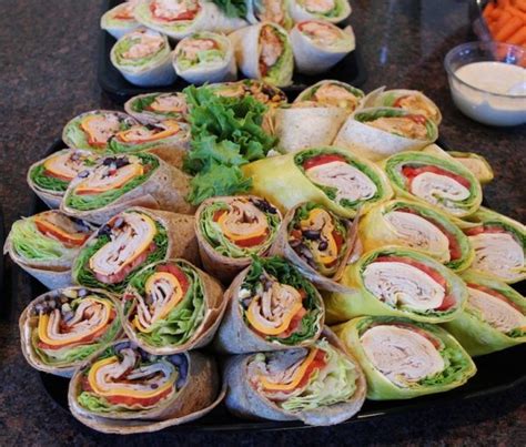 Wrap Sandwich Platter Per Person Bayway Catering