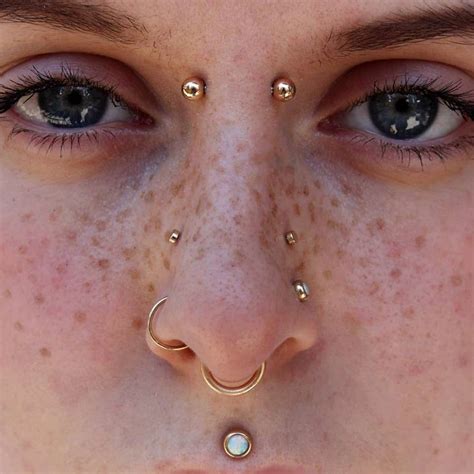 For nostril piercings a ring or stud is the best choice when starting but if you choose the latter make sure that it. Nose piercing_nostril_septum_bridge - CapelliStyle