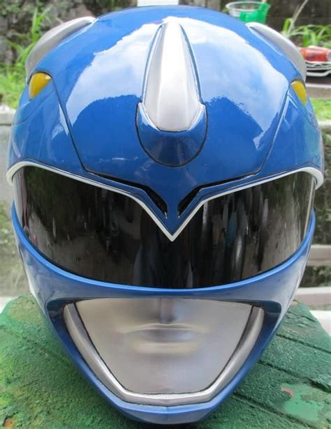 ANIKI Blue MMPR Ranger Cosplay Helmet