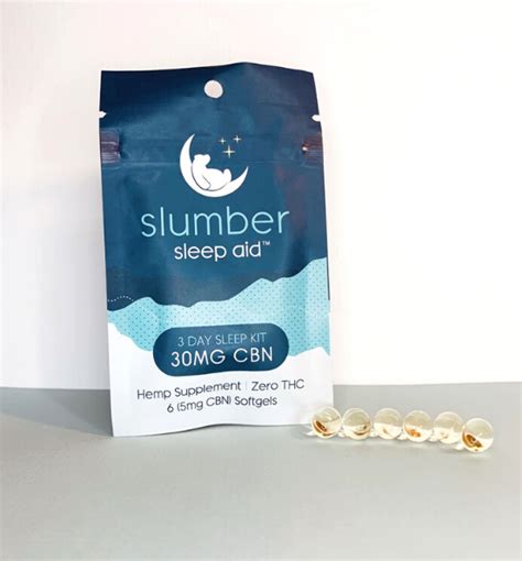 Slumber Sleep Aid Cbn Softgel Sleep Kit The Cbd Department