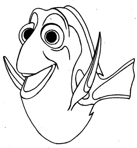 Printable nemo fish coloring page. 35 best Finding Nemo Coloring Pages images on Pinterest ...
