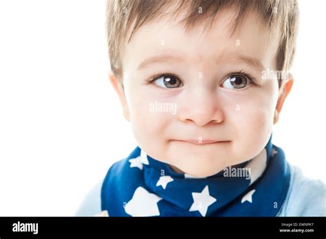 Baby Boy Studio Stock Photo Alamy