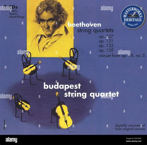 Beethoven String Quartets Op 127 Op 131 Op 132 Op 135 Budapest Sq