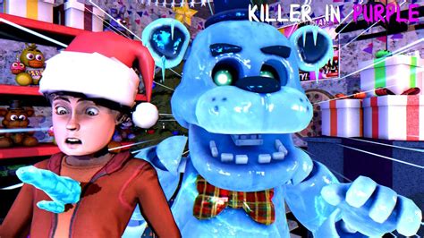 Fnaf Killer In Purple Freddy Frostbear Has Been Added Christmas