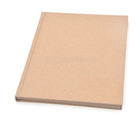 Brown Book Stock Image Image Of Canvas Page Empty 28602779