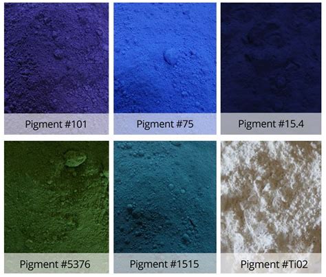 Actual Premium Concrete Pigment Colors With Three Hard To Find Blue