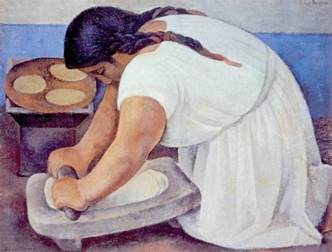 Diego Rivera Woman Grinding Maize La Molendera 1924 Museo Nacional De Arte Munal Inba