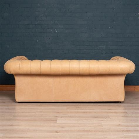 Modern 21st Century Handmade Chesterfield Sofa In White Leather For Sale At 1stdibs Modern