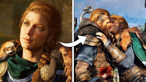 All Romance Scenes With Randvi In Assassins Creed Valhalla Youtube