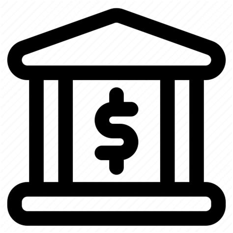 Bank Banking Business Finance Icon Download On Iconfinder