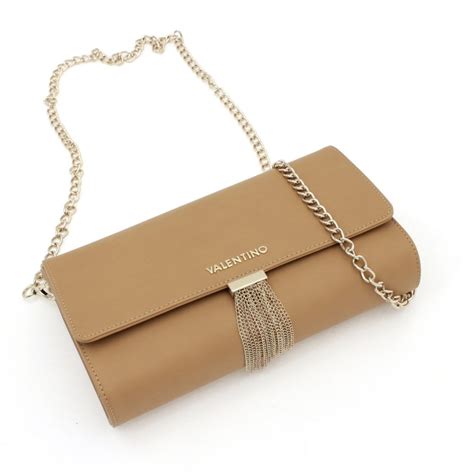 Valentino Piccadilly Beige Clutch Bag Womens From Pilot Uk