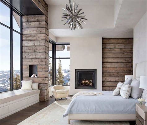 Modern Ski Home In Montana Boasts Views Of Snow Capped