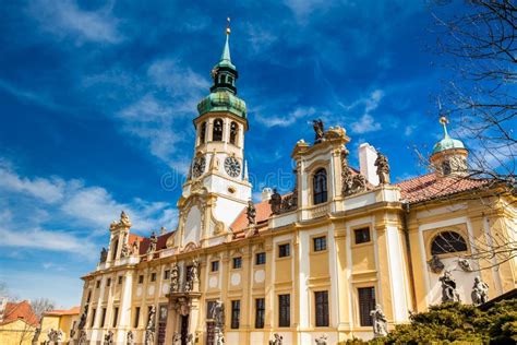 The Church Of Our Lady Of Loreto In Prague Stock Image Image Of April