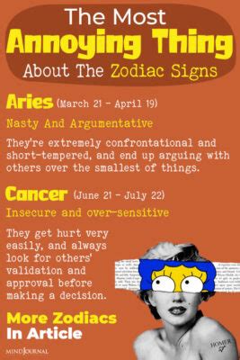 Annoying Habits Of Zodiac Signs Very Repulsive Traits