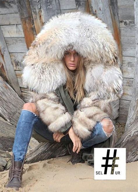 coyote fur parka fox fur jacket fox fur coat outfits otoño ski fashion womens fashion cheap