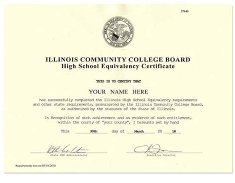 Fake Illinois Ged Fake Illinois Ged Certificate And Score Sheet Il Ged Fake Diplomas Fake
