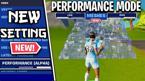 The Best New Settings For Fortnite Performance Mode How To Double