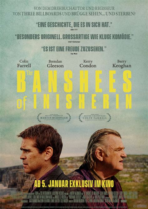 The Banshees of Inisherin Film (2022), Kritik, Trailer, Info