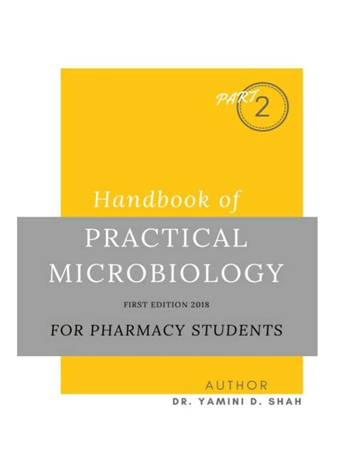 Search for pharmacy biochemistry books pdf filetype:pdf on google. (PDF) HANDBOOK OF PRACTICAL MICROBIOLOGY FOR PHARMACY STUDNETS
