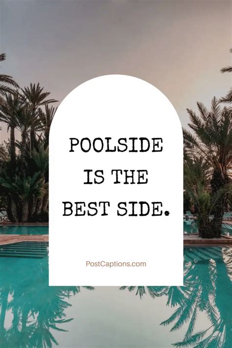 75 Best Pool Captions For Instagram Poolside Photos