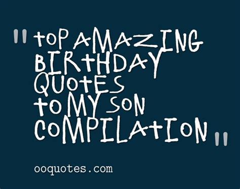 You are the best son that any parents would like to have. Birthday Quotes For Son From Mom. QuotesGram