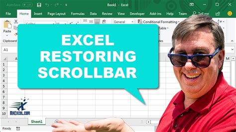 MrExcel S Learn Excel 565 Restoring Scrollbar YouTube
