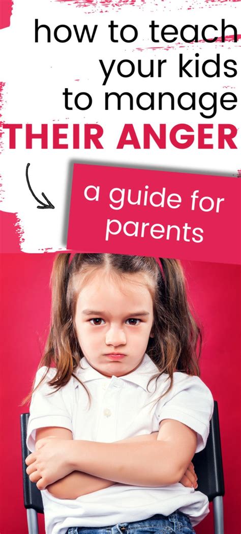 How To Teach Kids To Manage Their Anger Ideas And Tips For Parents