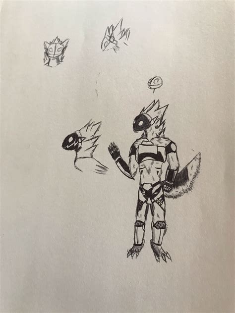 Protogen Sketches By Nonesday On Newgrounds
