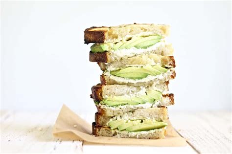 Beet, goat cheese, and avocado salad. GRILLED AVOCADO & GOAT CHEESE SANDWICHES w/ GARLIC HERBED ...