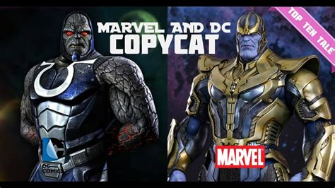 Top 10 Marvel And Dc Copycats Characters2018 Youtube