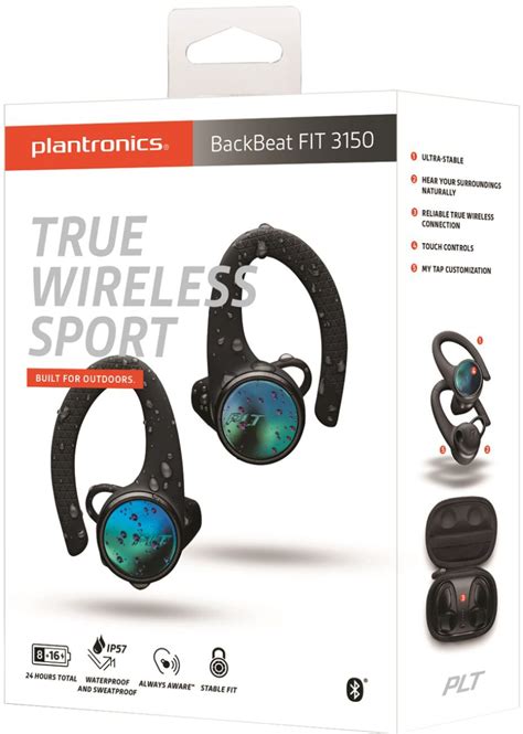 Best Buy Plantronics Backbeat Fit 3150 True Wireless Sport Headphones