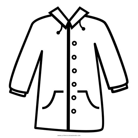 Coat Coloring Page Ultra Coloring Pages