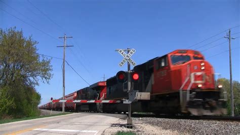 Cn Freight Train Wheatland Youtube