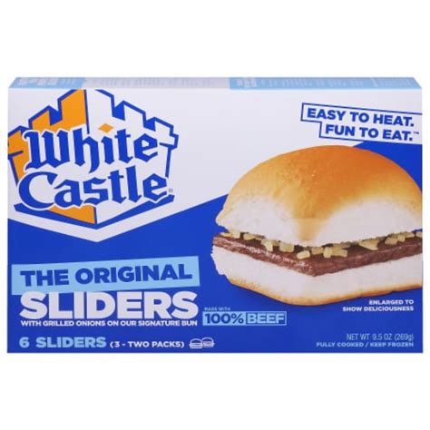 White Castle The Original Hamburger Sliders 6 Ct 95 Oz Pay Less