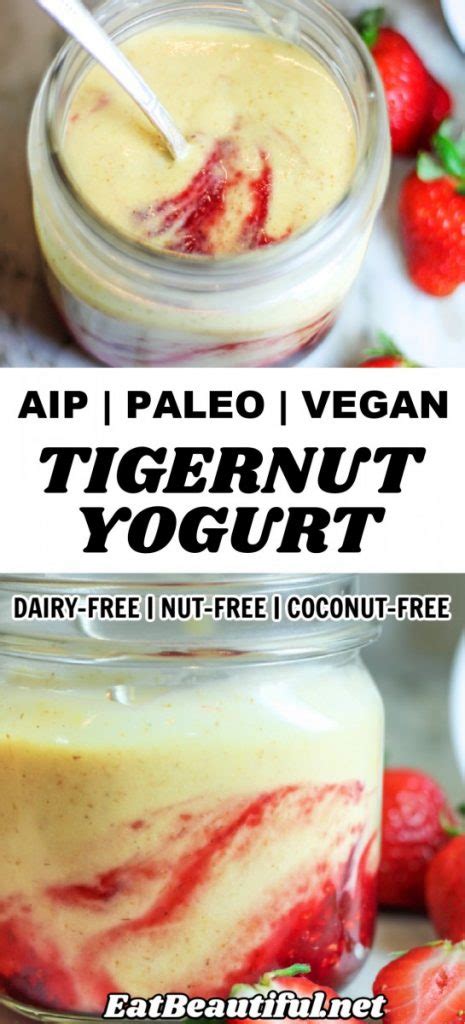 Tigernut YOGURT Paleo AIP Vegan Eat Beautiful