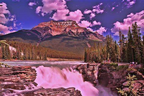 Athabasca Falls Jasper National Park Photograph By Allen Beatty