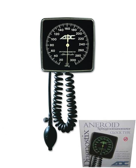 Adc Diagnostix 750w 11ab Wall Aneroid Sphygmomanometer Blood Pressure