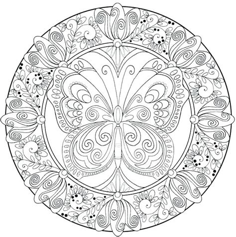 Full Page Mandala Coloring Pages At