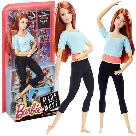 Lalka Barbie Gimnastyczka Made To Move Fitness 9077137247 Oficjalne